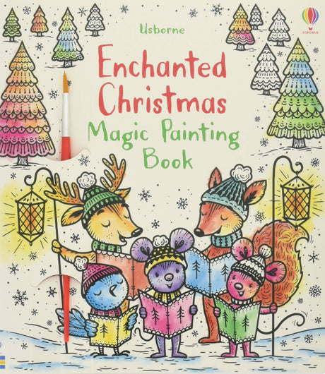 Enchanted Christmas Magic Painting Book
