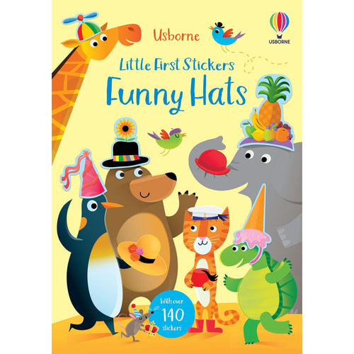 Little First Sticker Book: Funny Hats