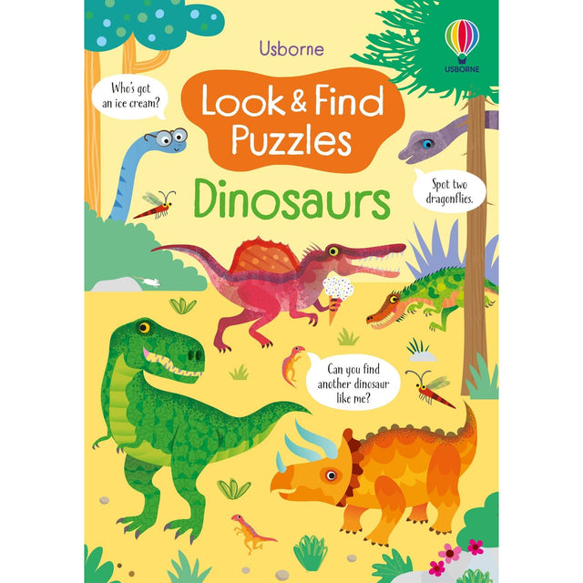 Dinosaur Look And Find Puzzle Book