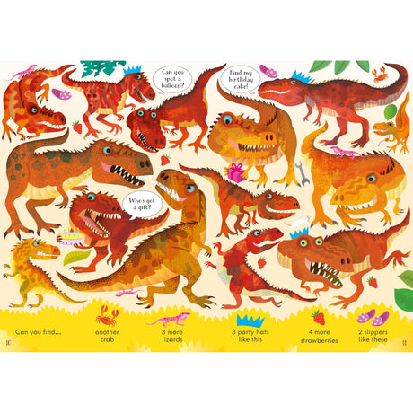 Dinosaur Look And Find Puzzle Book