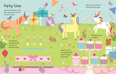 Wipe Clean: Unicorn Activities