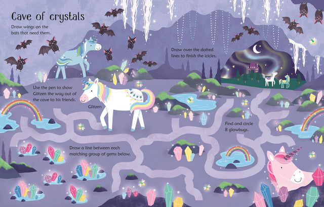 Wipe Clean: Unicorn Activities