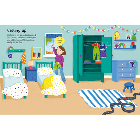 First Sticker Book: My Day