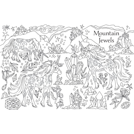 Magical Unicorn Society: Baby Unicorns Colouring Book