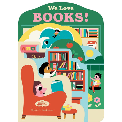 We Love Books Layer Board Book