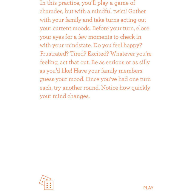 Mindfulness Cards For The Family