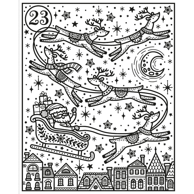 Magic Painting Countdown To Christmas