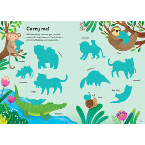 Little First Stickers: Baby Animals