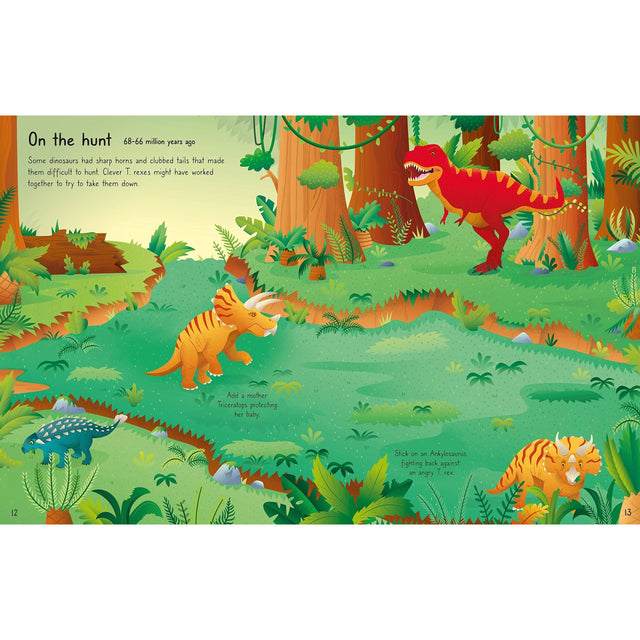 First Sticker Book: T-rex