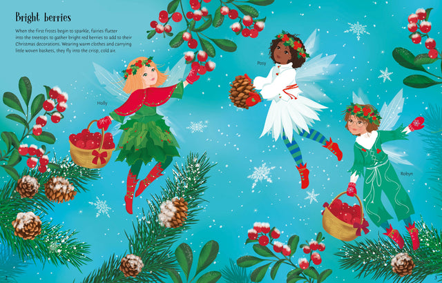 Sticker Dolly Dressing: Christmas Fairies