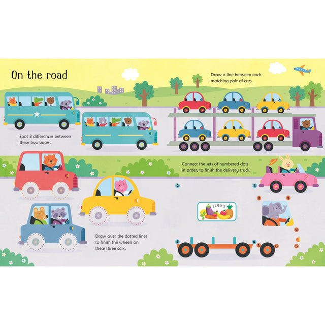 Wipe Clean Activities: Things That Go
