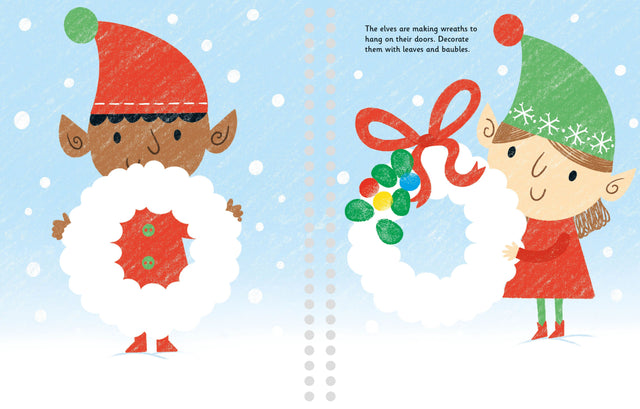 Finger Print Activities: Santa's Workshop