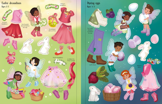 Sticker Dolly Dressing: Easter Party