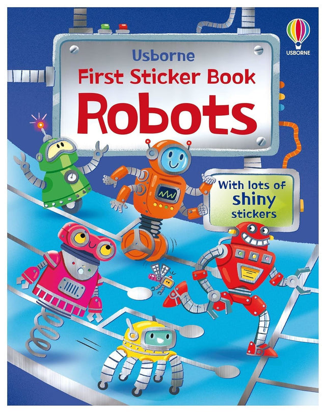 First Sticker Book: Robots