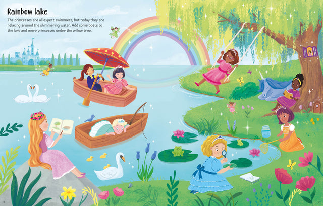 First Sticker Book: Sparkly Princesses