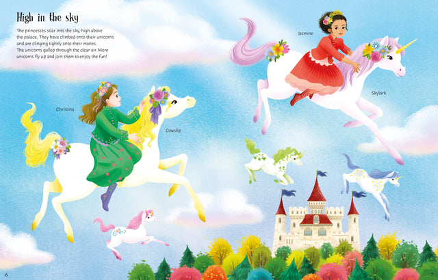 Sticker Dolly Dressing: Unicorn Princesses
