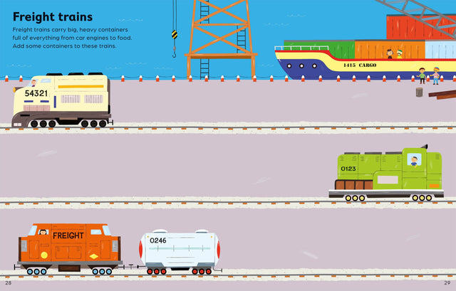 First Sticker Book: Cars Trains & Planes