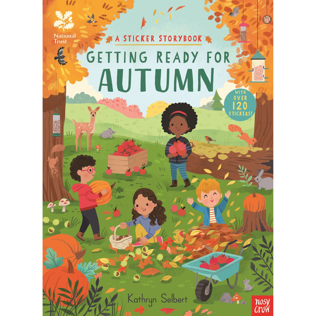 Getting Ready For Autumn (Sticker Story Book)