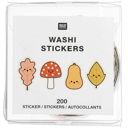Autumn Washi Stickers