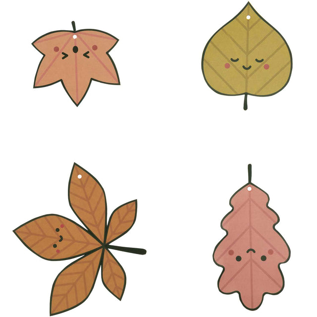 Autumn Leaves Paper Tags