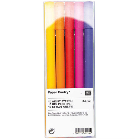 Fine Tip Gel Pen Set