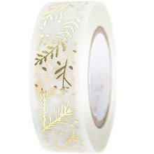 Load image into Gallery viewer, Gold Branches Washi Tape