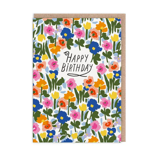 Meadow Flowers Birthday Card