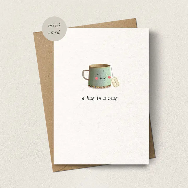 Mini Hug In A Mug Card