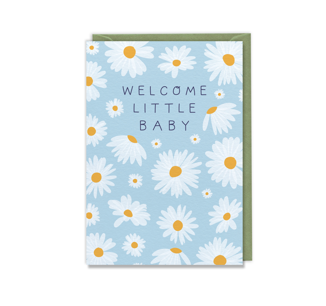 Little Baby Blue Card