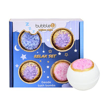 Load image into Gallery viewer, Nightea Night Geode Bath Bomb Gift Set
