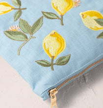 Load image into Gallery viewer, Lemon Blossom Everyday Pouch