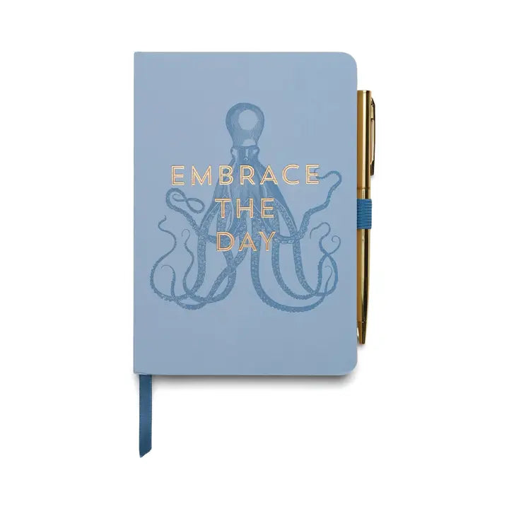 Notebook Embrace Embrace The Day Notebook & Pen – Freda & Bert
