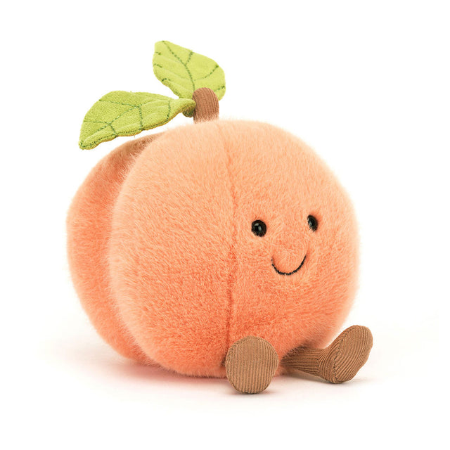 Amuseables Fuzzy Peach