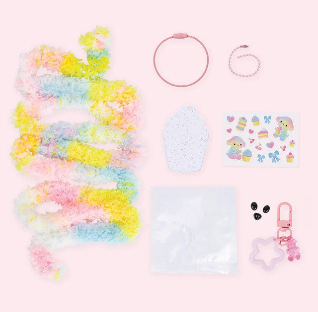 Fluffy Dog Bag Charm Kit