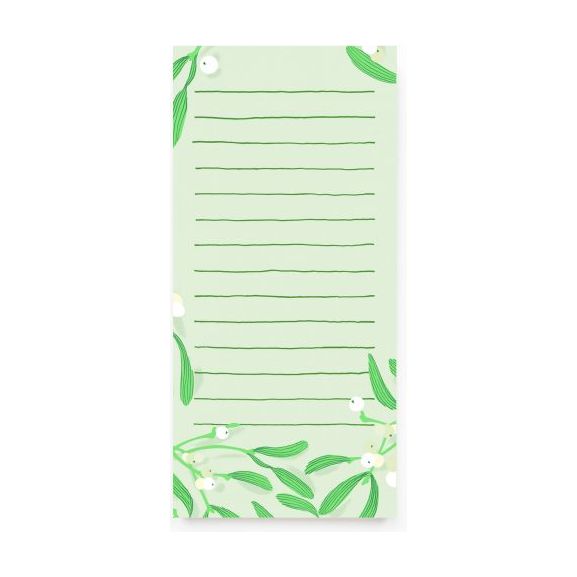 Mistletoe List Pad