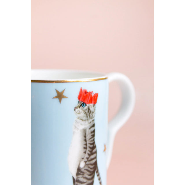 Festive Small Pussycat Mug