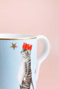 Festive Small Pussycat Mug