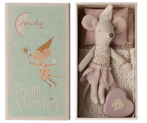 Pink Tooth Fairy Little Sister Mouse