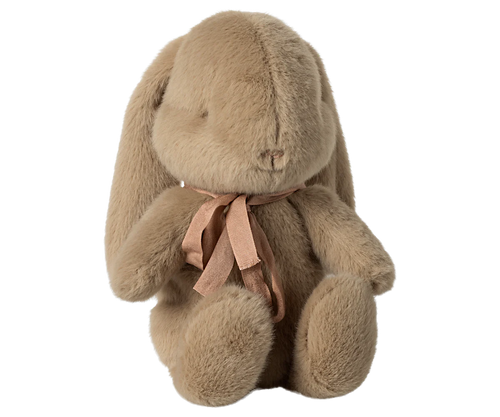 Small Plush Bunny: Dusty Brown