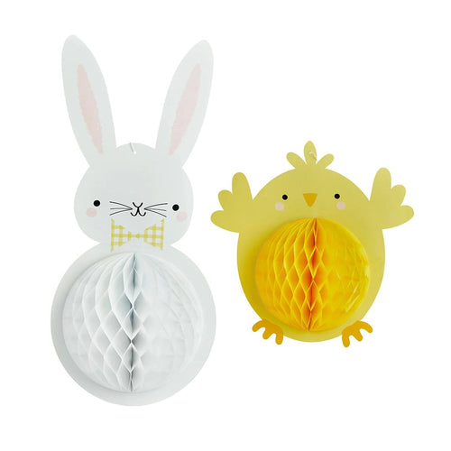 Easter Honeycomb Decorations