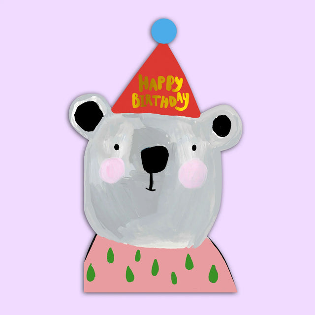Bear Shaped Card