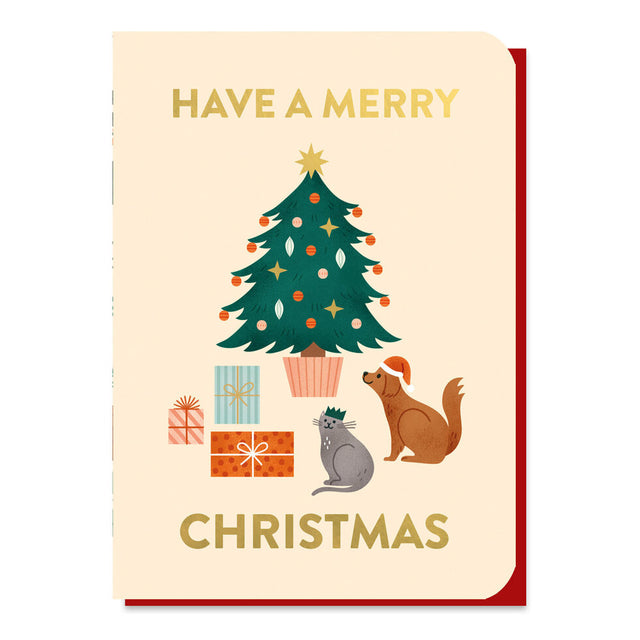 Christmas Pets Seedstick Card