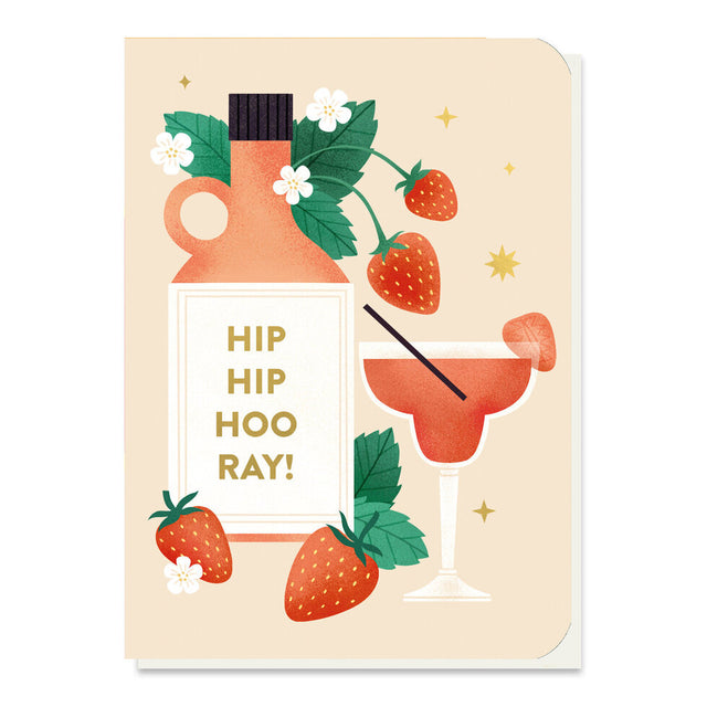 Strawberry Daiquiri Birthday Seed Card