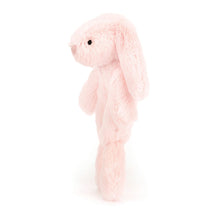 Load image into Gallery viewer, Bashful Pink Bunny Ring Rattle