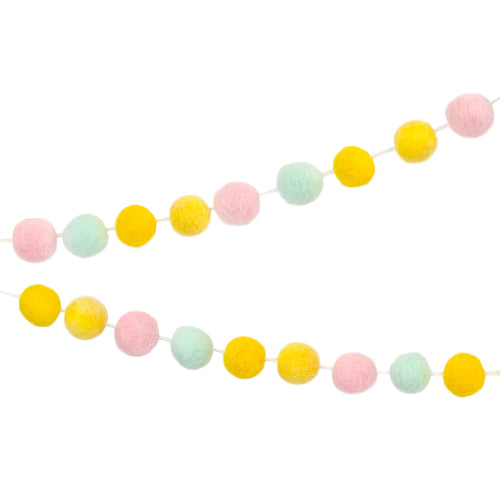 Pastel Felt Garland