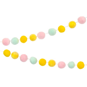 Pastel Felt Garland