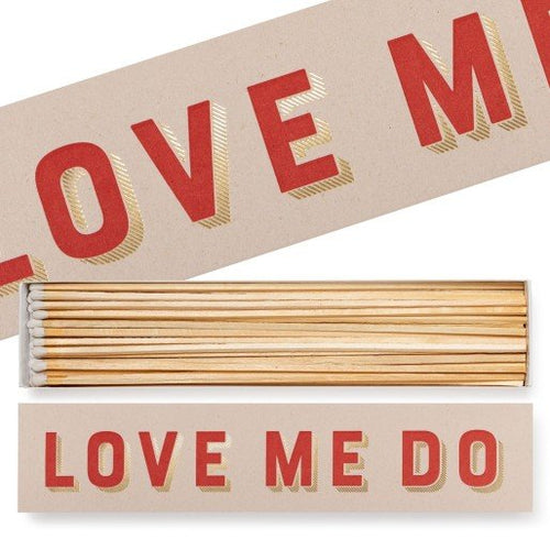 Love Me Do Box Of Long Matches