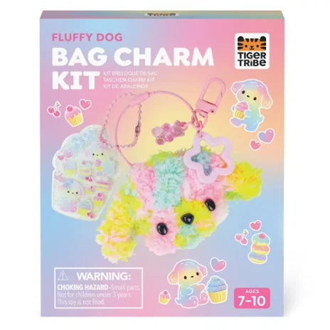 Fluffy Dog Bag Charm Kit