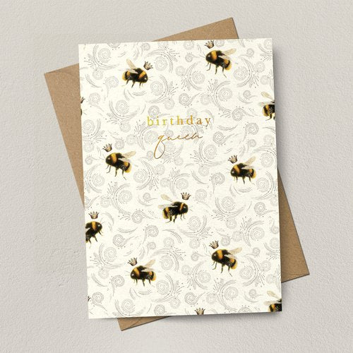 Birthday Queen Bee Card