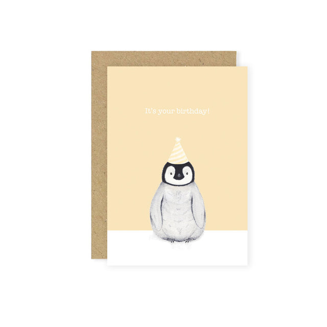 Birthday Penguin Card